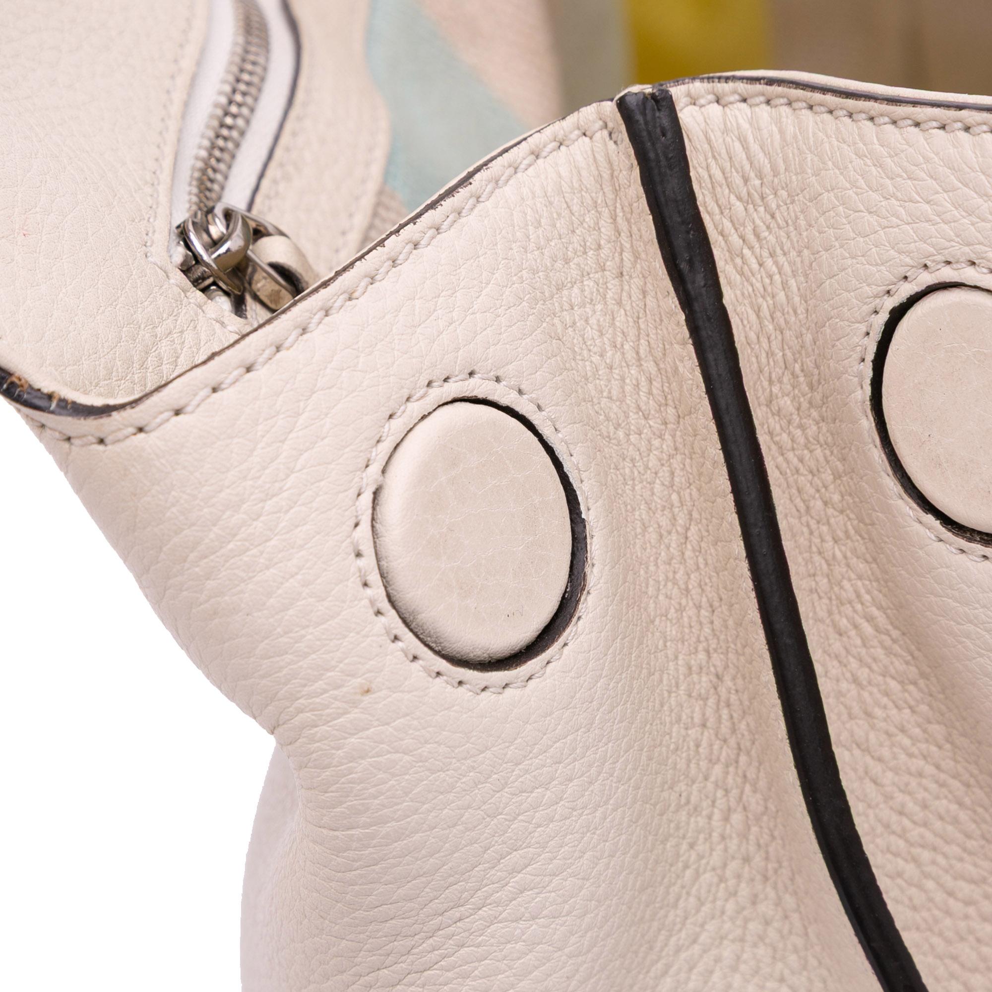 Gucci Medium Leather Bamboo Daily Satchel