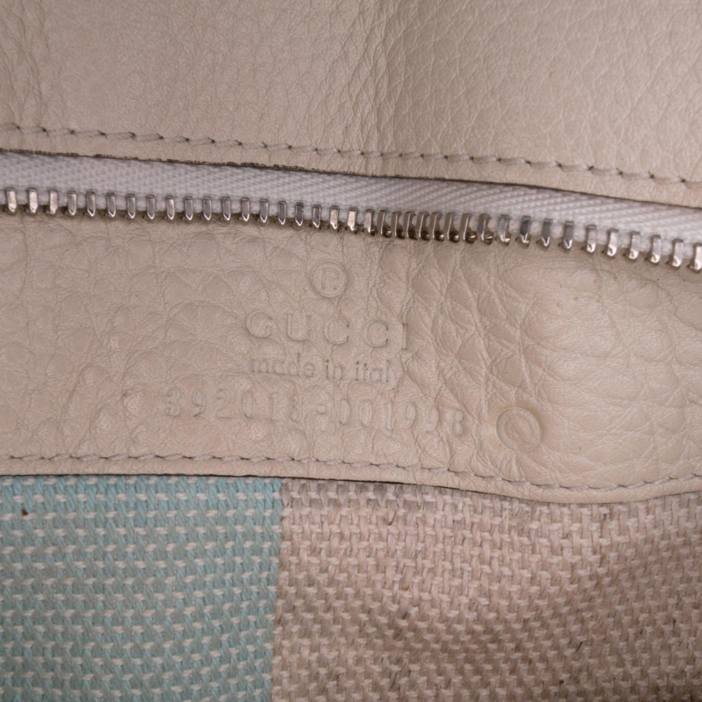 Gucci Medium Leather Bamboo Daily Satchel