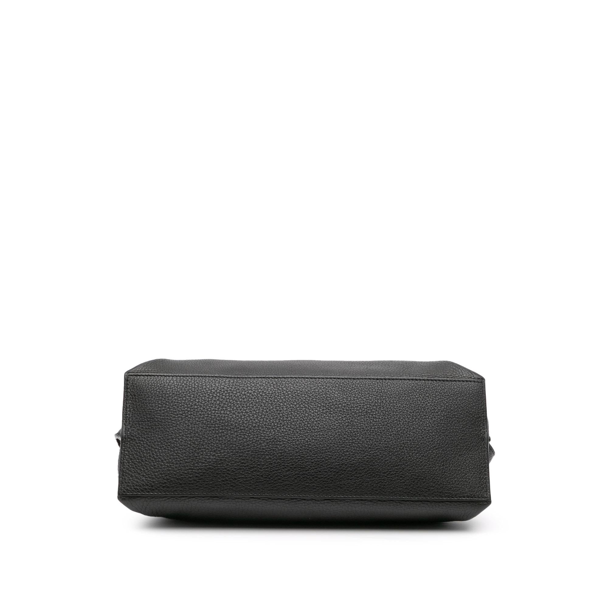Gucci Medium Leather Bamboo Daily Top Handle