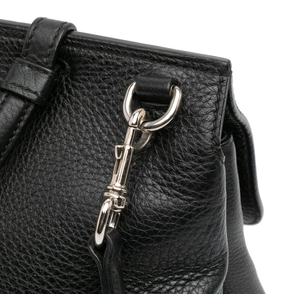 Gucci Medium Leather Bamboo Daily Top Handle