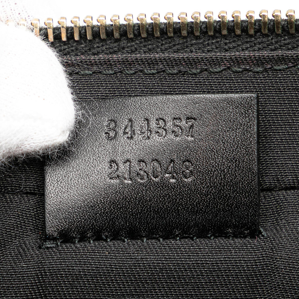 Gucci Medium Leather Diamante Bright Business Bag