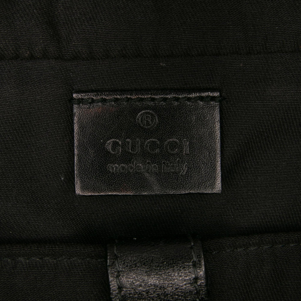 Gucci Medium Leather Diamante Bright Business Bag