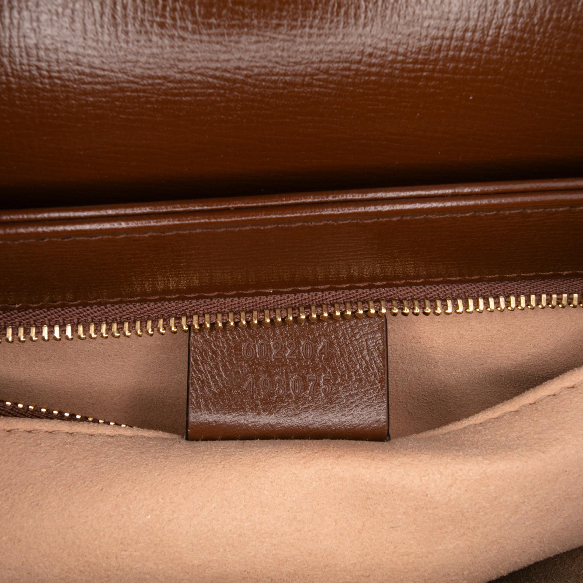 Gucci Medium Leather Horsebit 1955 Shoulder Bag