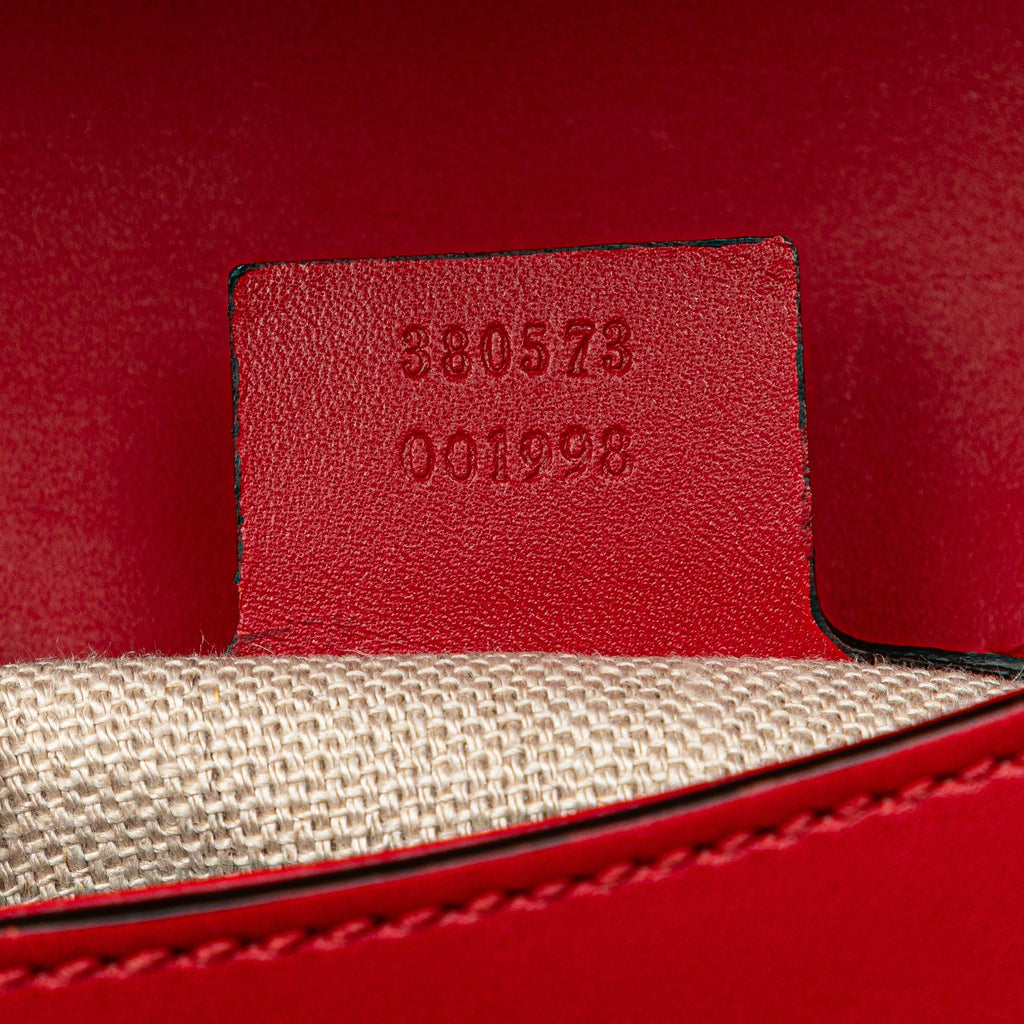 Gucci Medium Leather Lady Web Crossbody