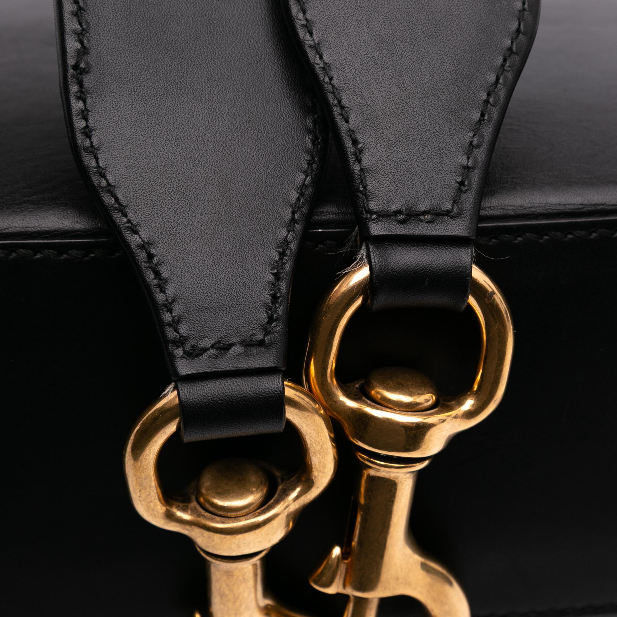 Gucci Medium Leather Lady Web Crossbody