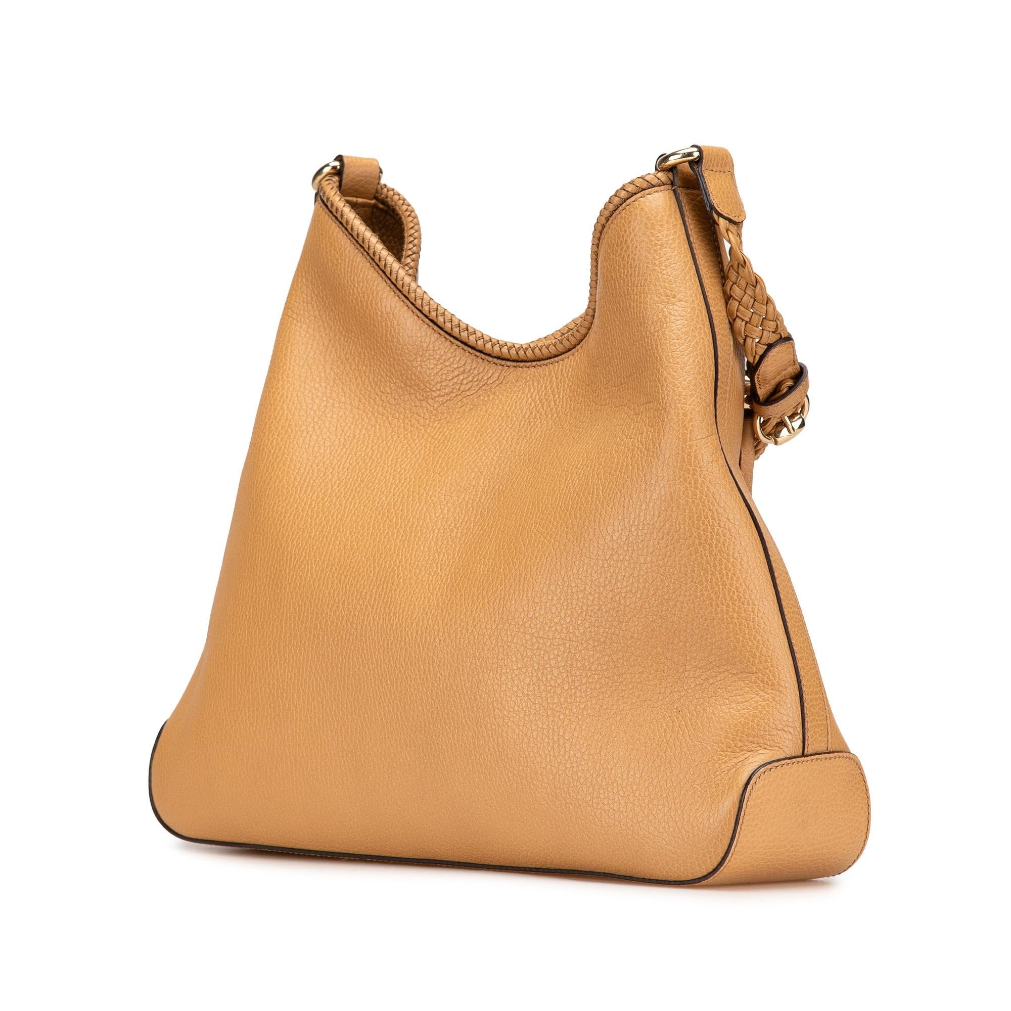 Gucci Medium Leather Marrakech Shoulder Bag