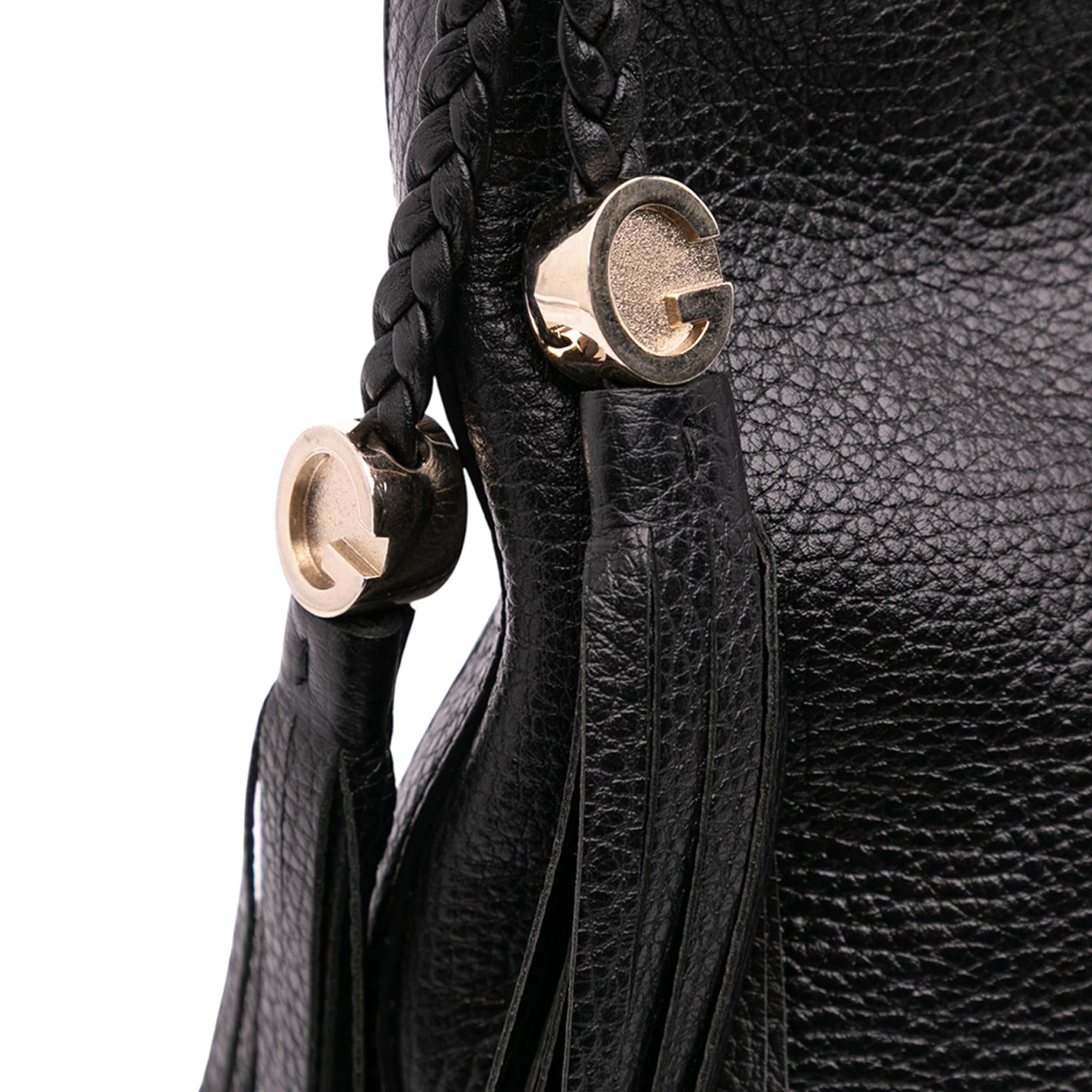 Gucci Medium Leather Marrakech Shoulder Bag