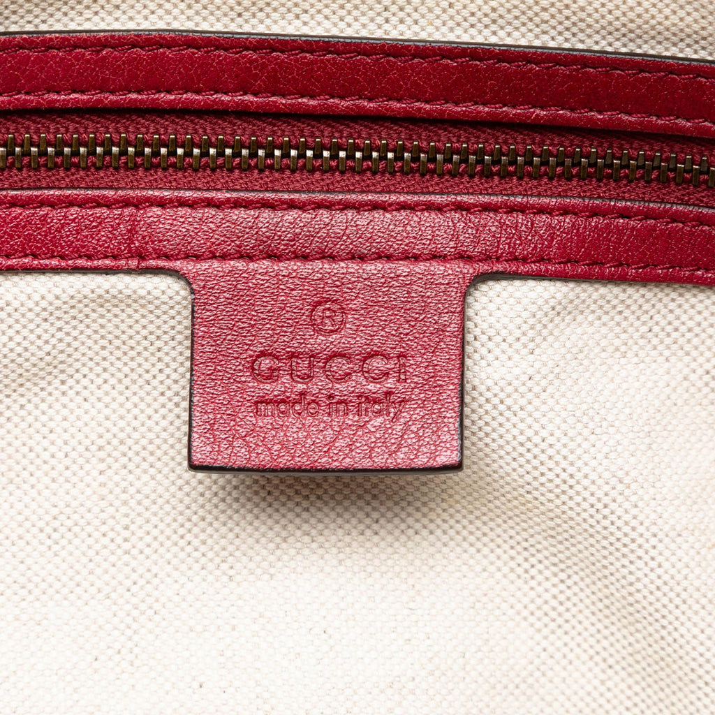 Gucci Medium Leather Miss GG Satchel