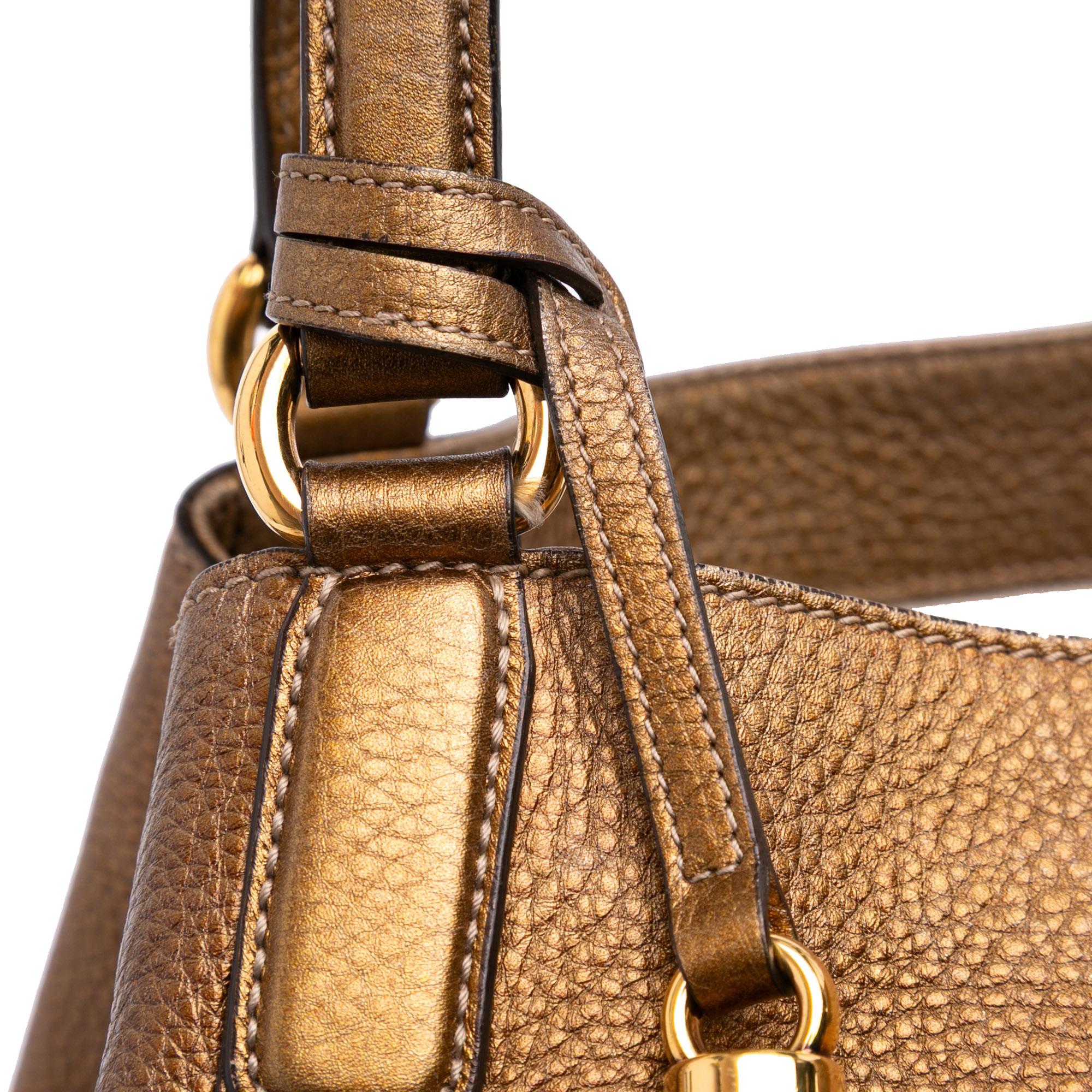Gucci Medium Leather Ombre Soho Cellarius Tote