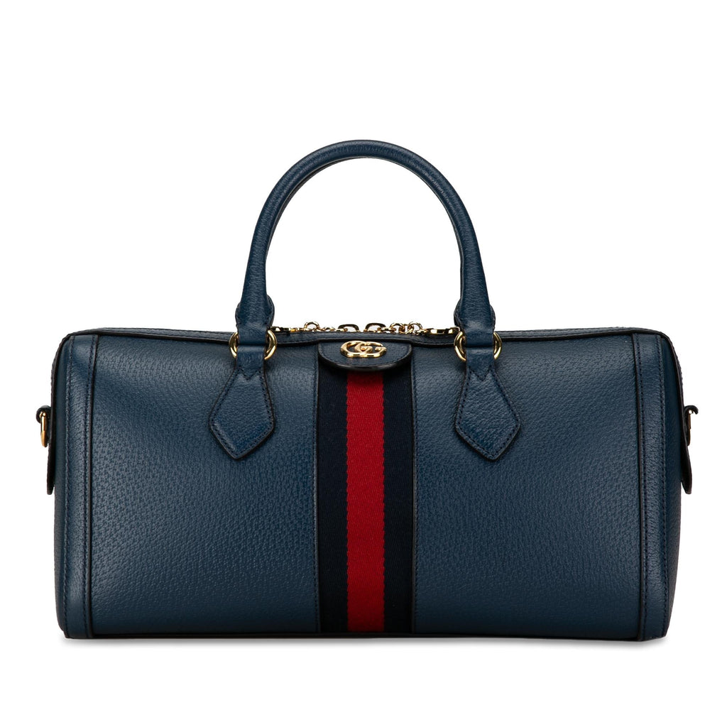 Gucci Medium Leather Ophidia Boston (SHG-S6SKIP)