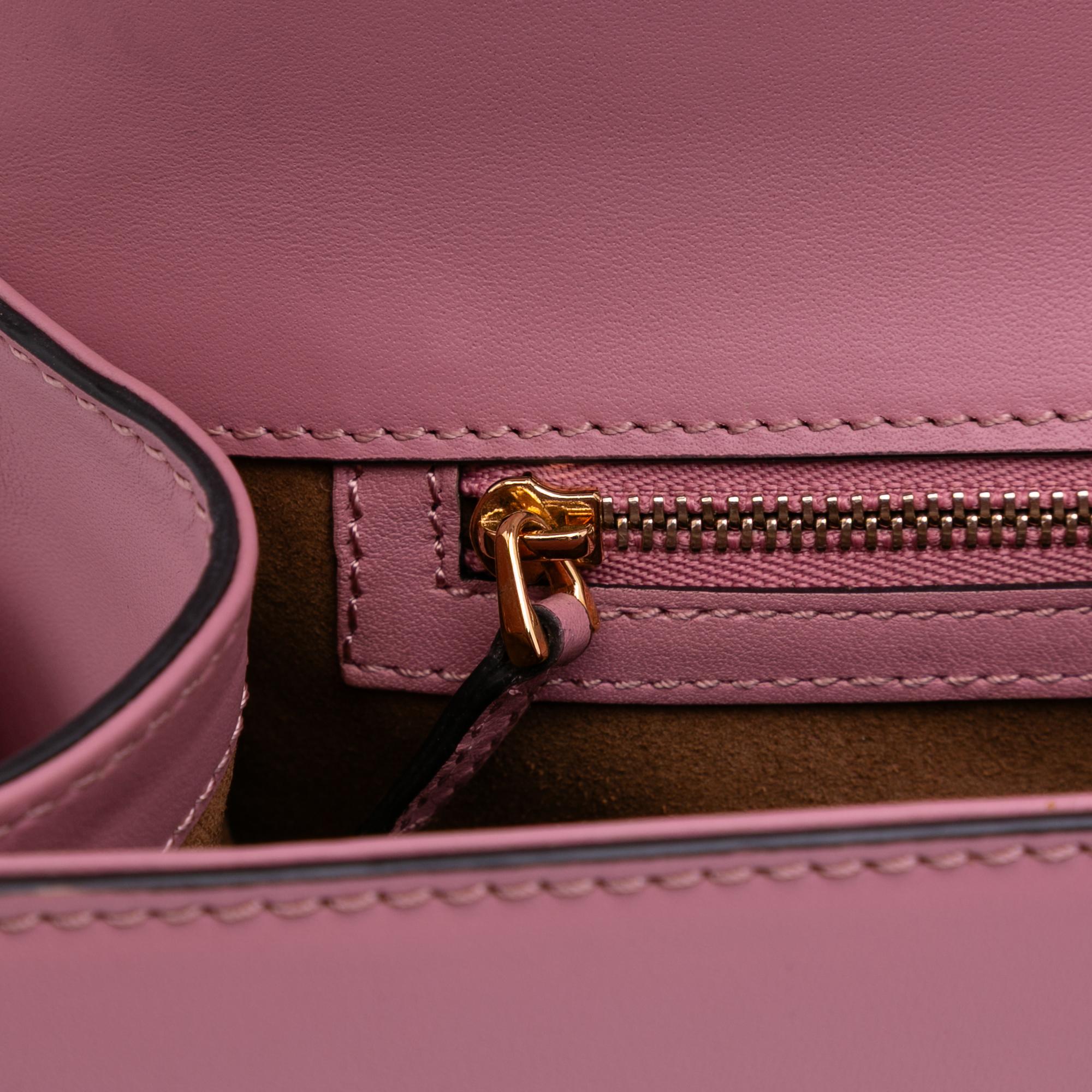 Gucci Medium Leather Padlock Shoulder Bag