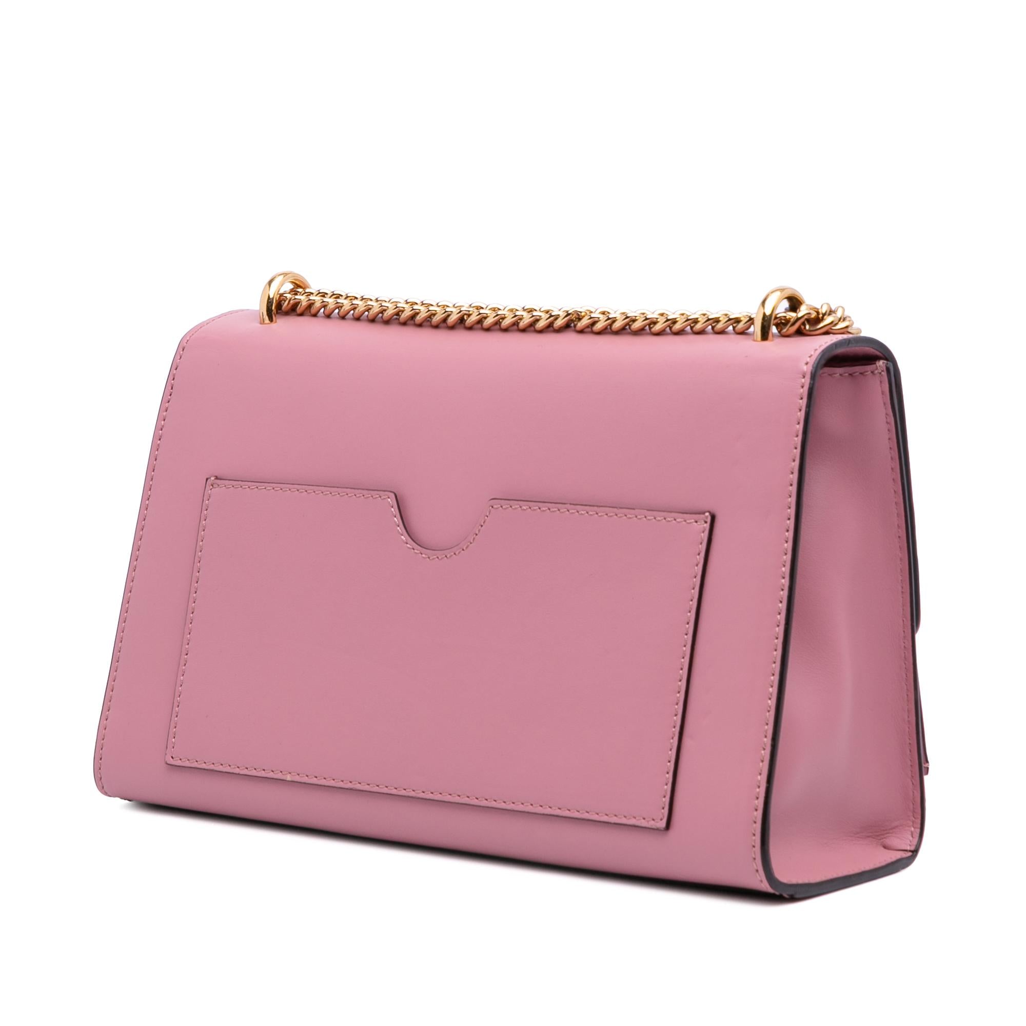Gucci Medium Leather Padlock Shoulder Bag