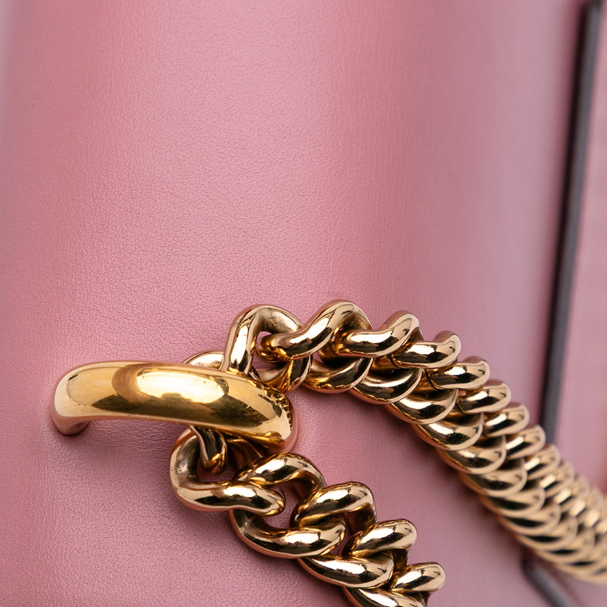 Gucci Medium Leather Padlock Shoulder Bag