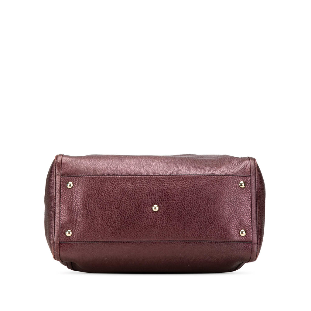 Gucci Medium Leather Soho Cellarius Tote