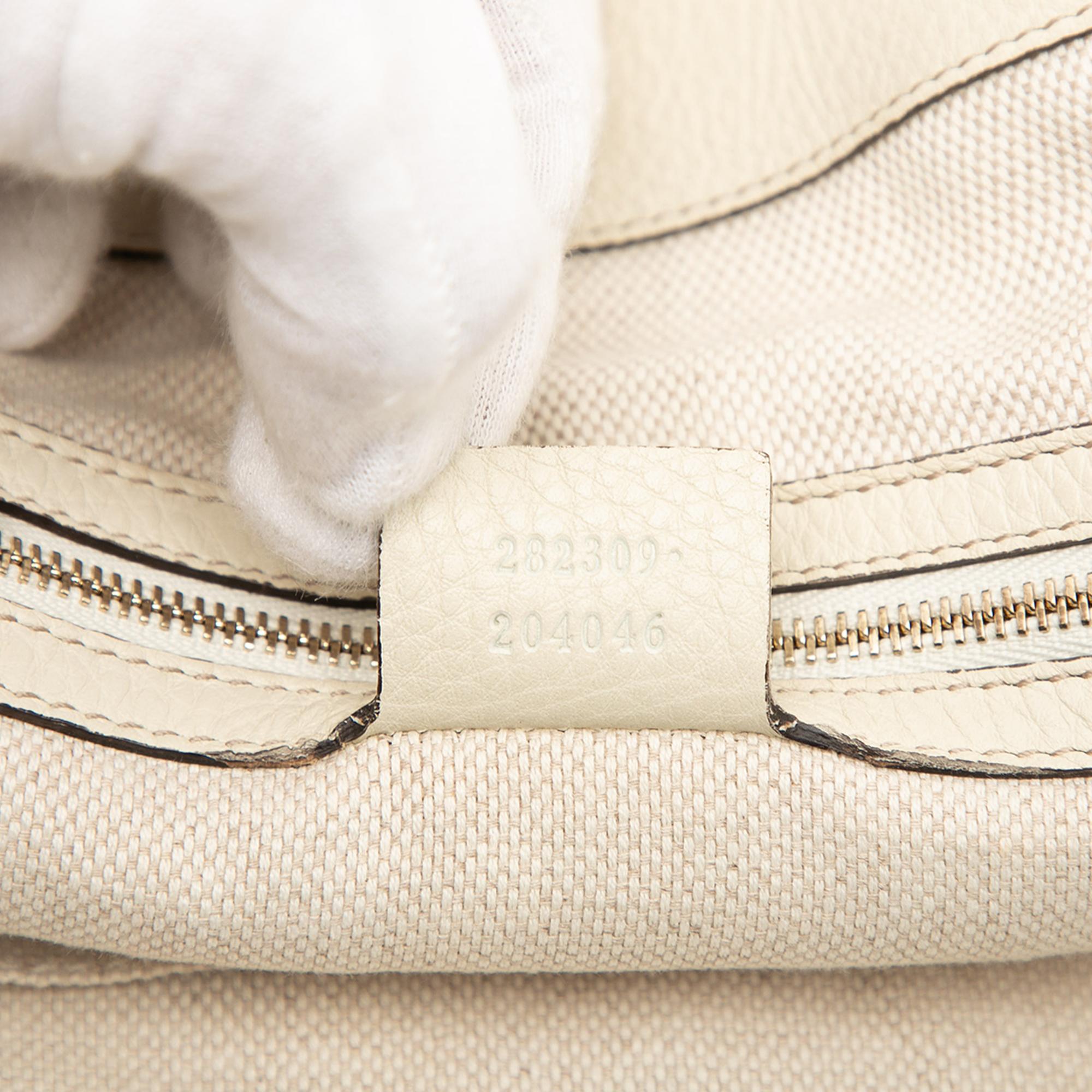 Gucci Medium Leather Soho Cellarius Tote