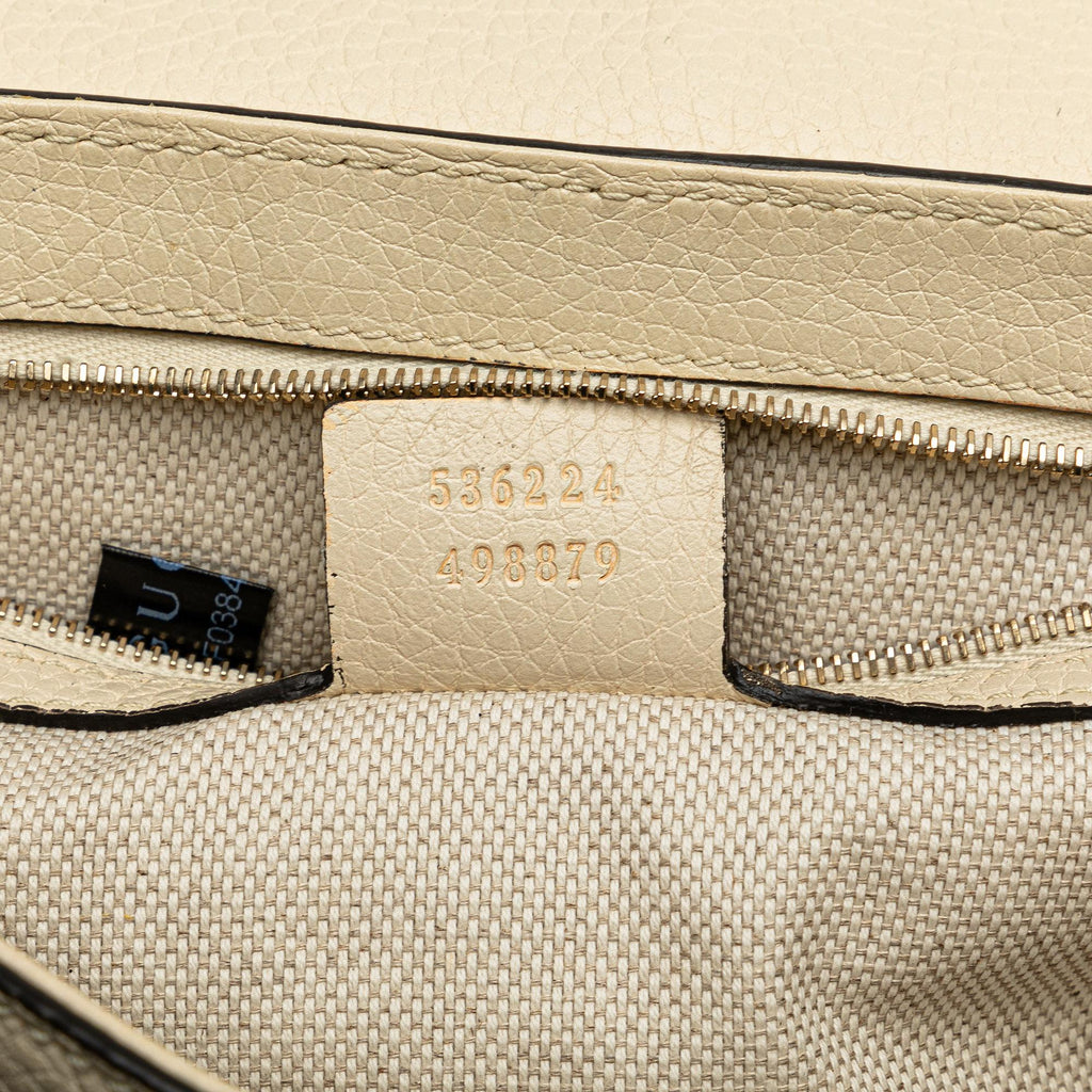 Gucci Medium Leather Soho Chain Flap Crossbody