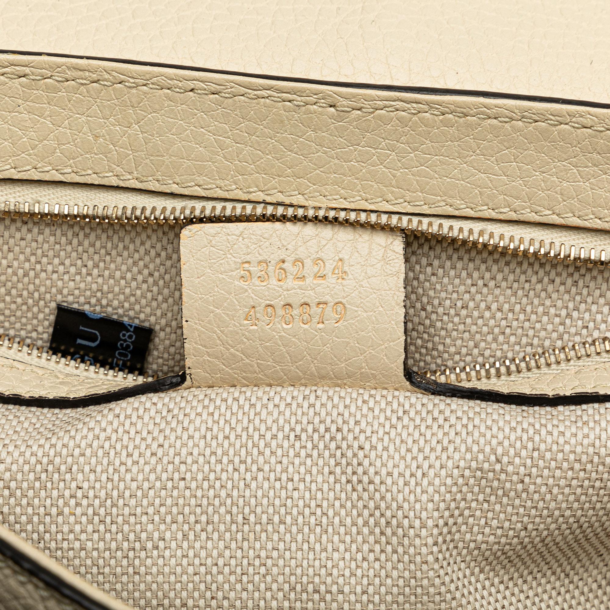 Gucci Medium Leather Soho Chain Flap Crossbody