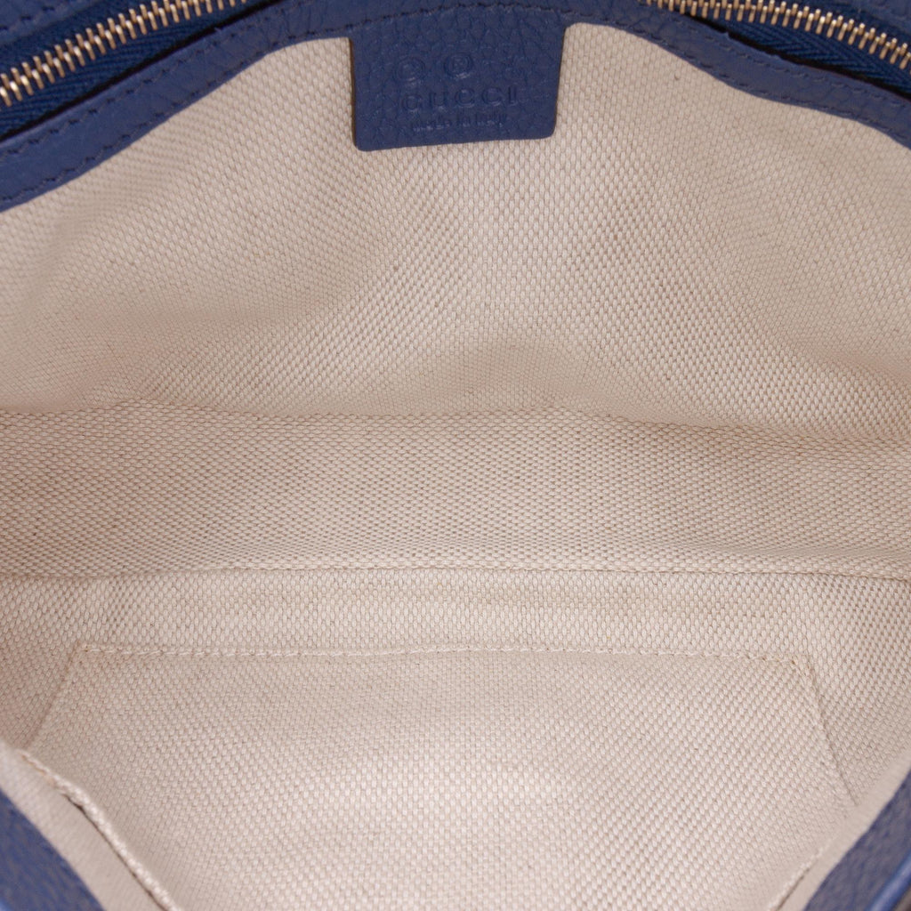 Gucci Medium Leather Soho Chain Flap Crossbody