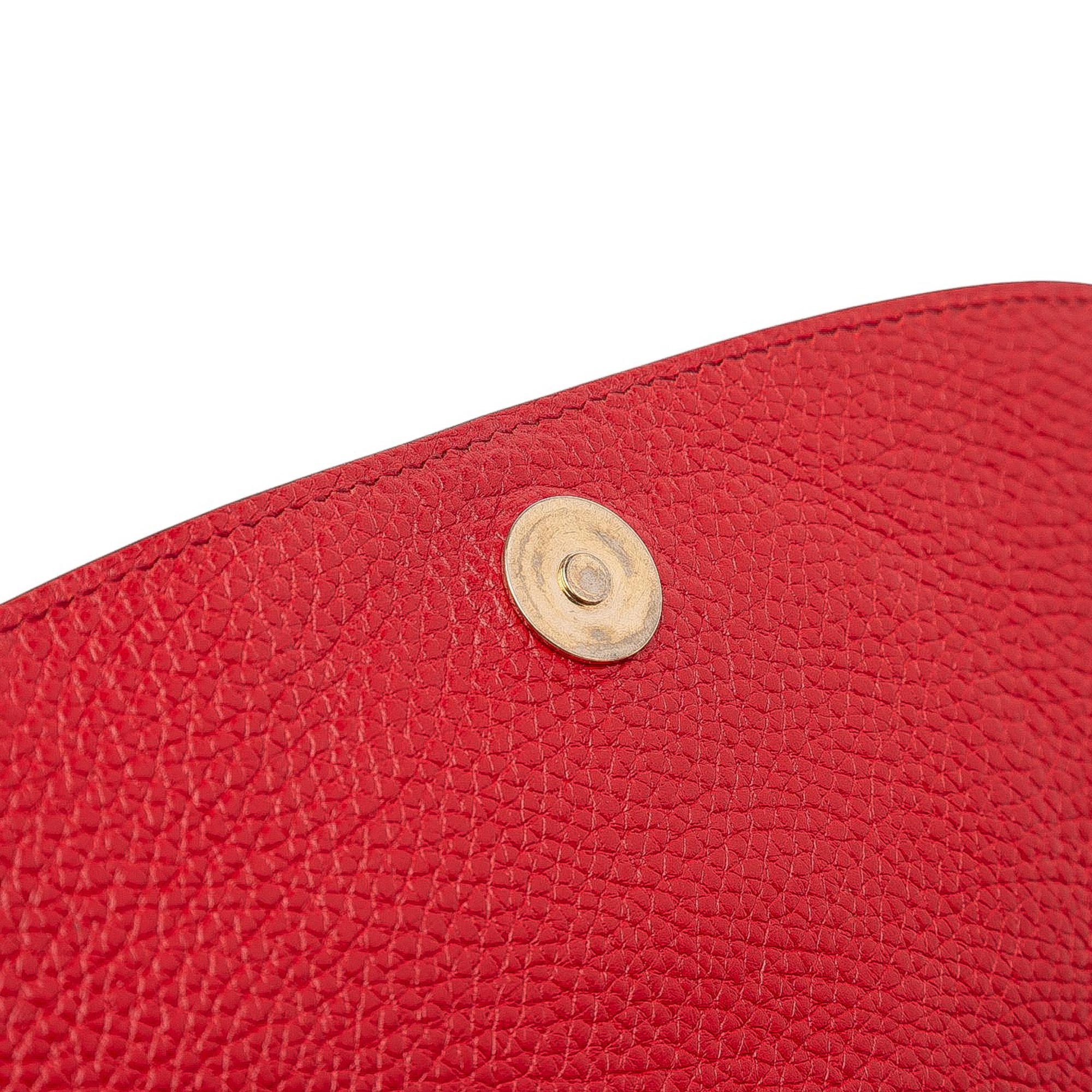 Gucci Medium Leather Soho Chain Flap Crossbody