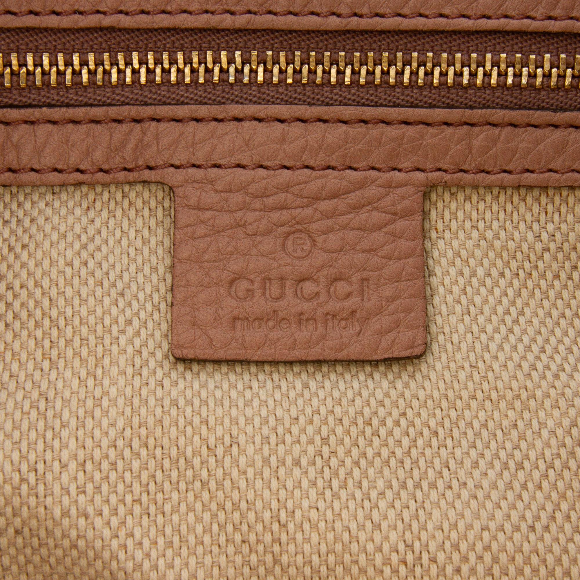 Gucci Medium Leather Soho Chain Tote
