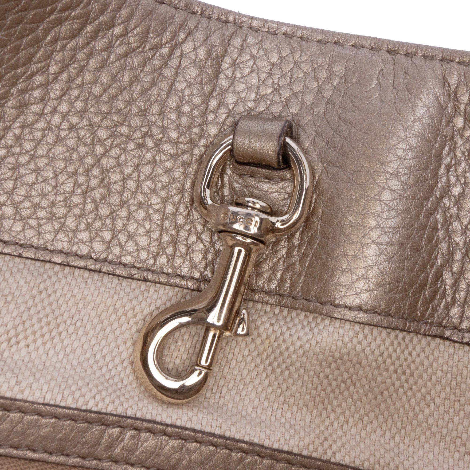 Gucci Medium Leather Soho Chain Tote