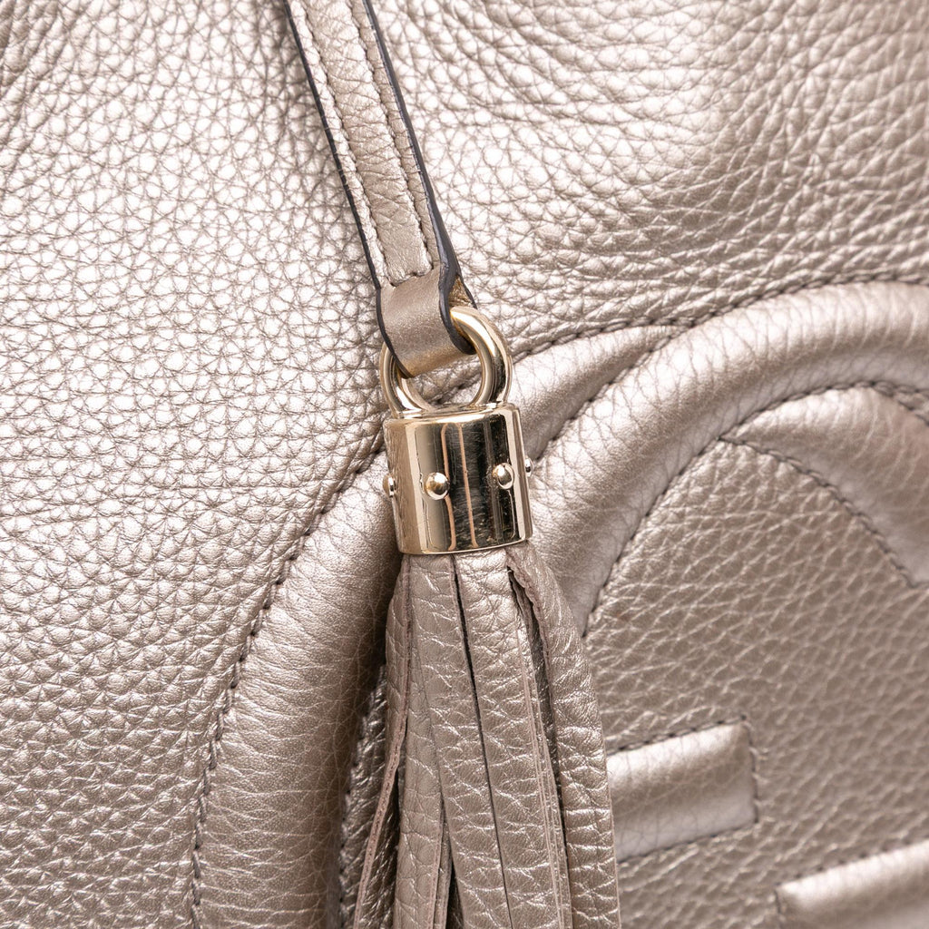 Gucci Medium Leather Soho Chain Tote