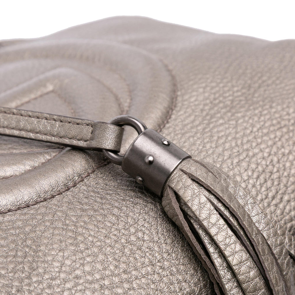 Gucci Medium Leather Soho Chain Tote