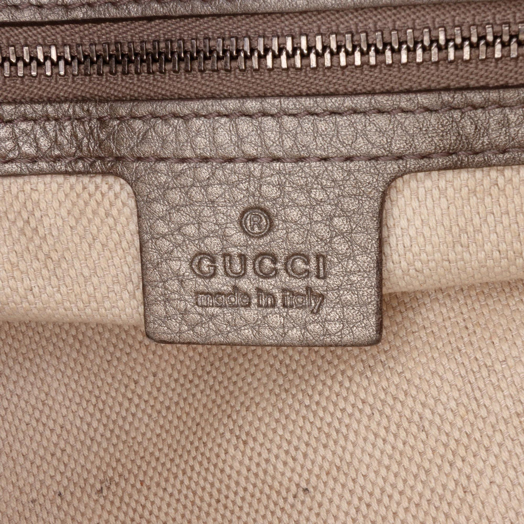 Gucci Medium Leather Soho Chain Tote