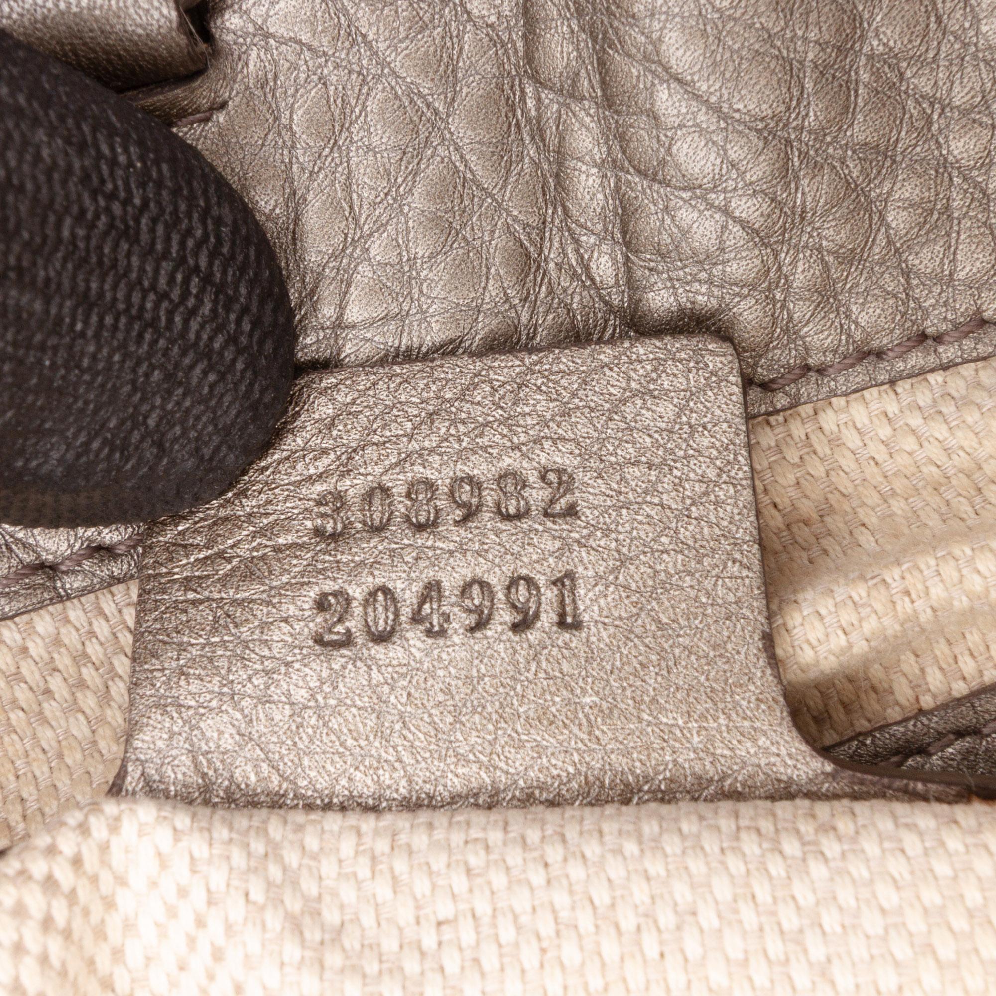 Gucci Medium Leather Soho Chain Tote