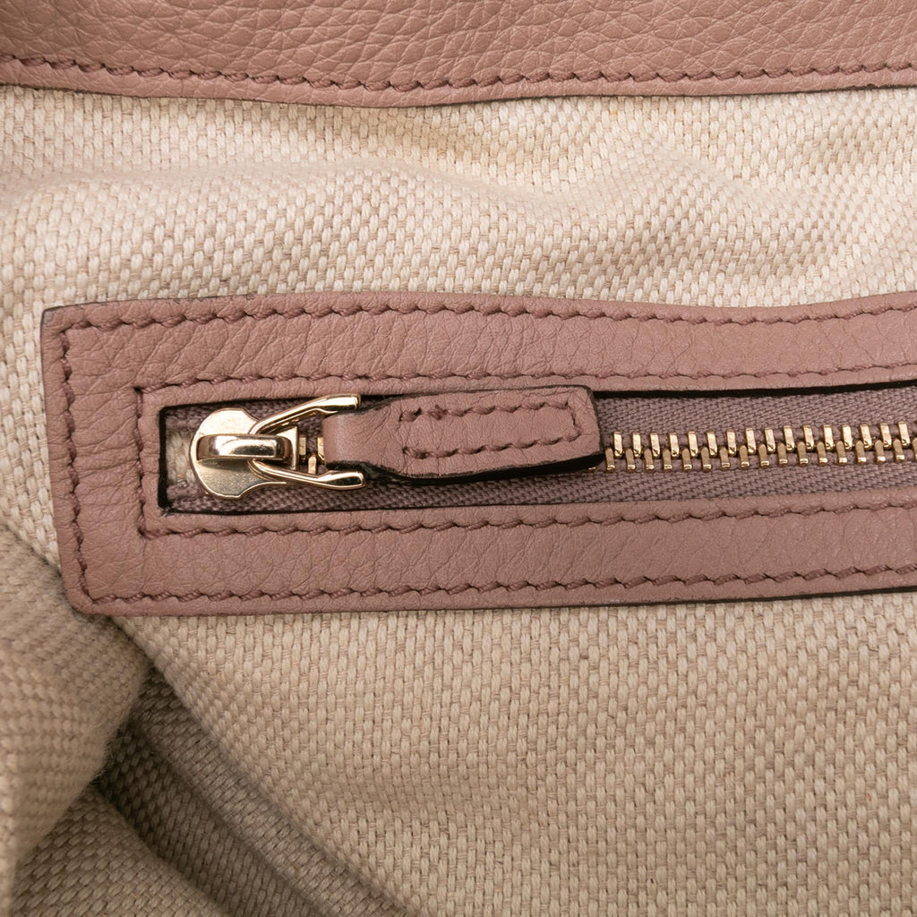Gucci Medium Leather Soho Chain Tote
