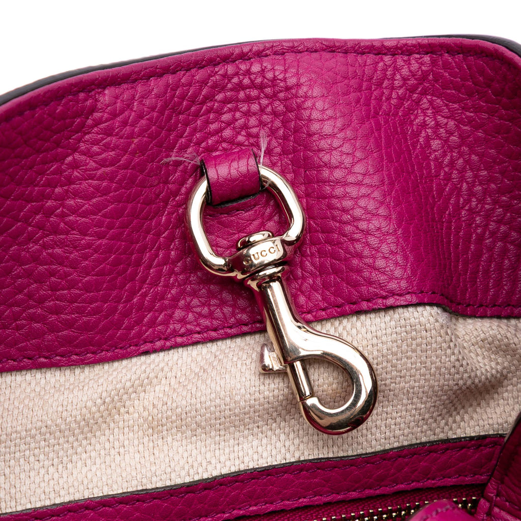 Gucci Medium Leather Soho Chain Tote