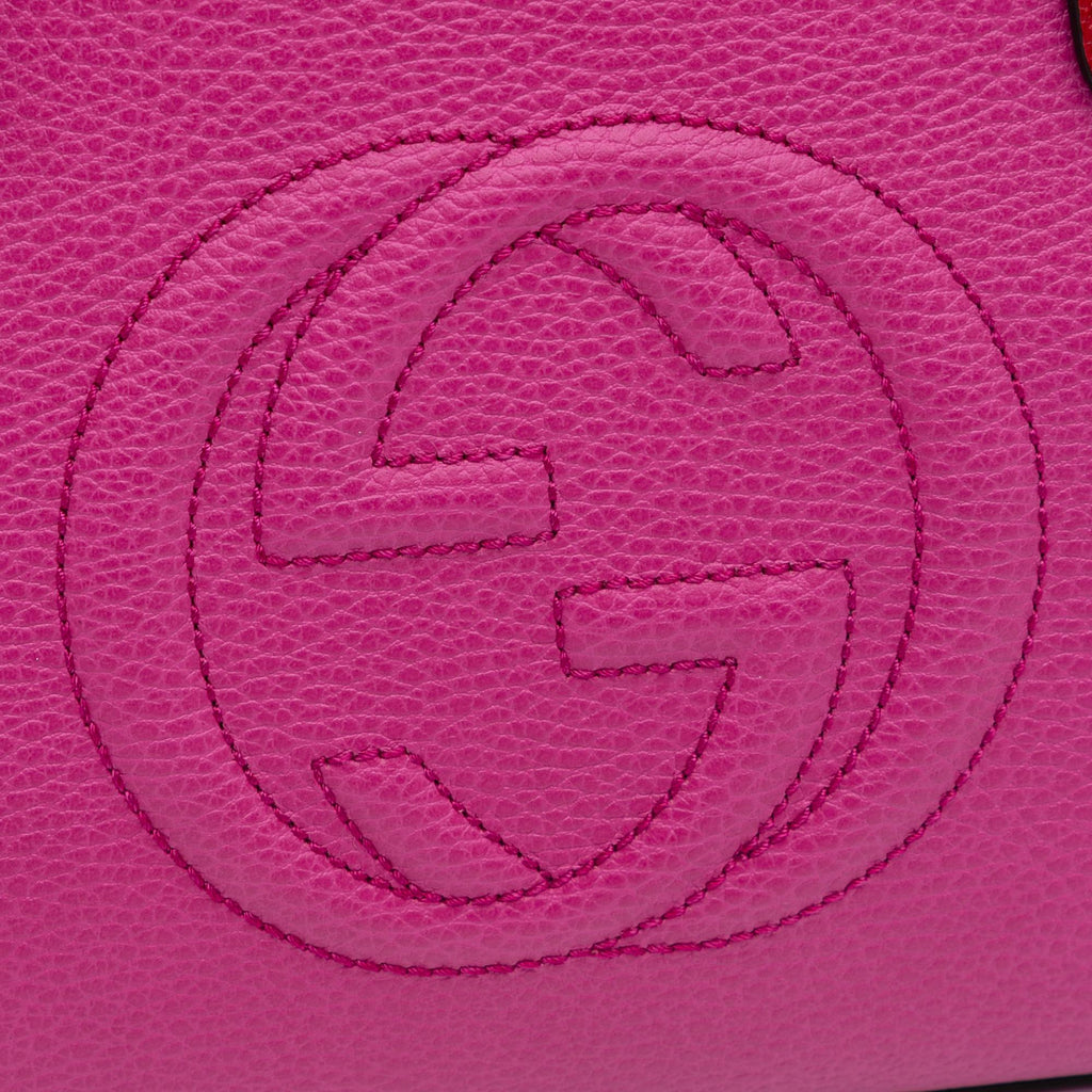 Gucci Medium Leather Soho Satchel