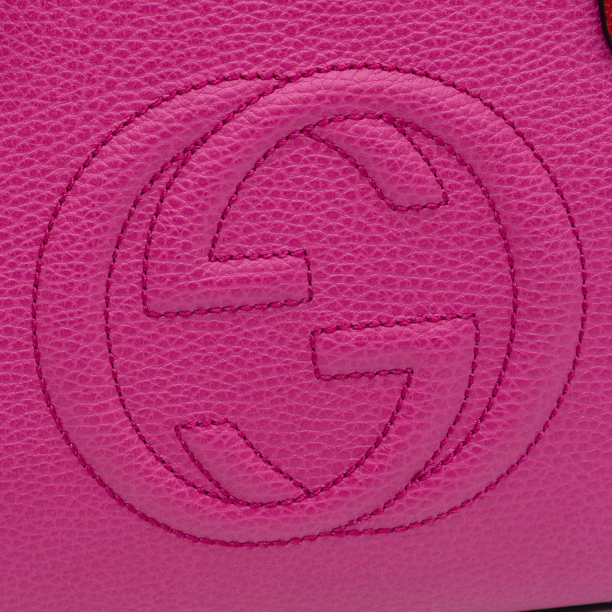 Gucci Medium Leather Soho Satchel