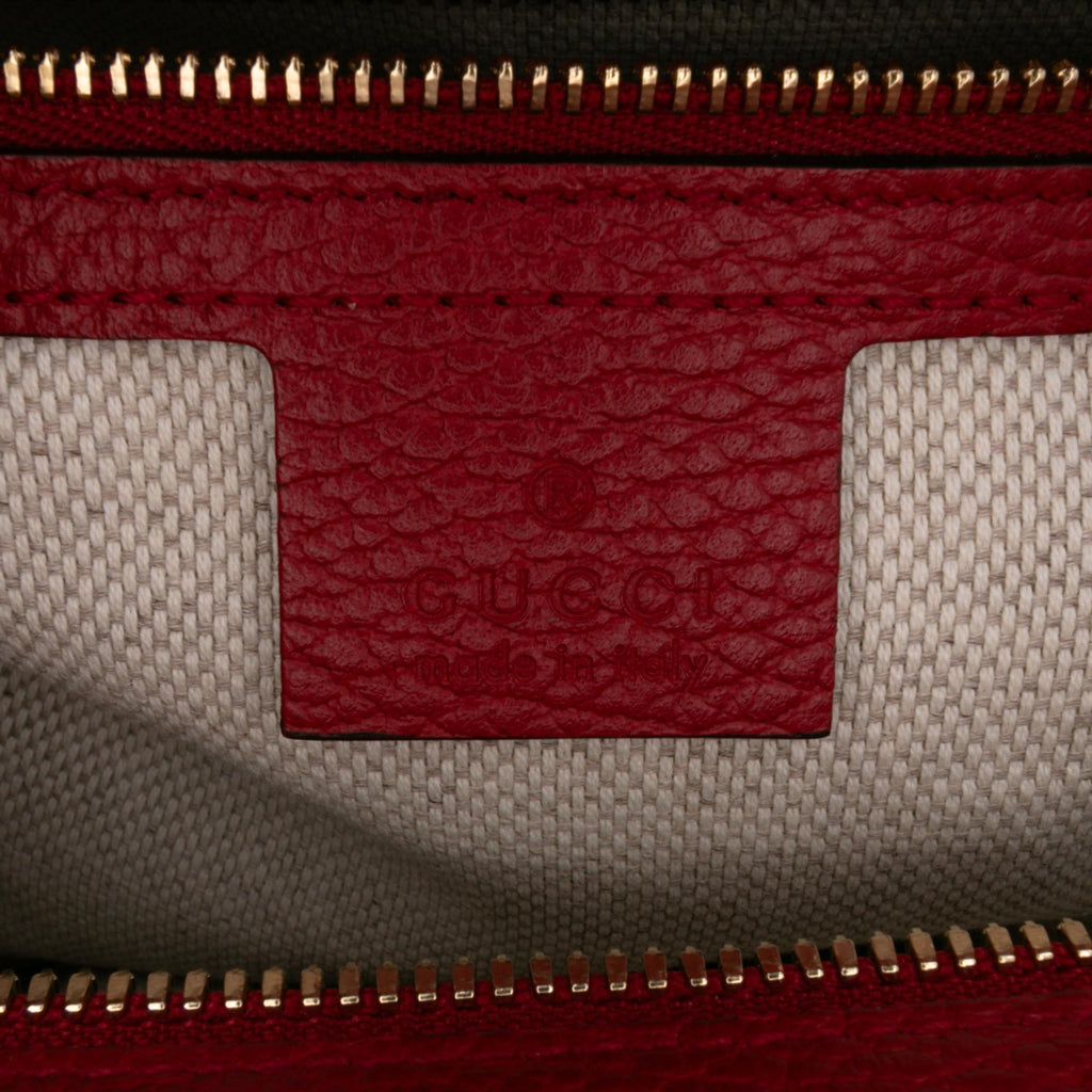 Gucci Medium Leather Soho Satchel