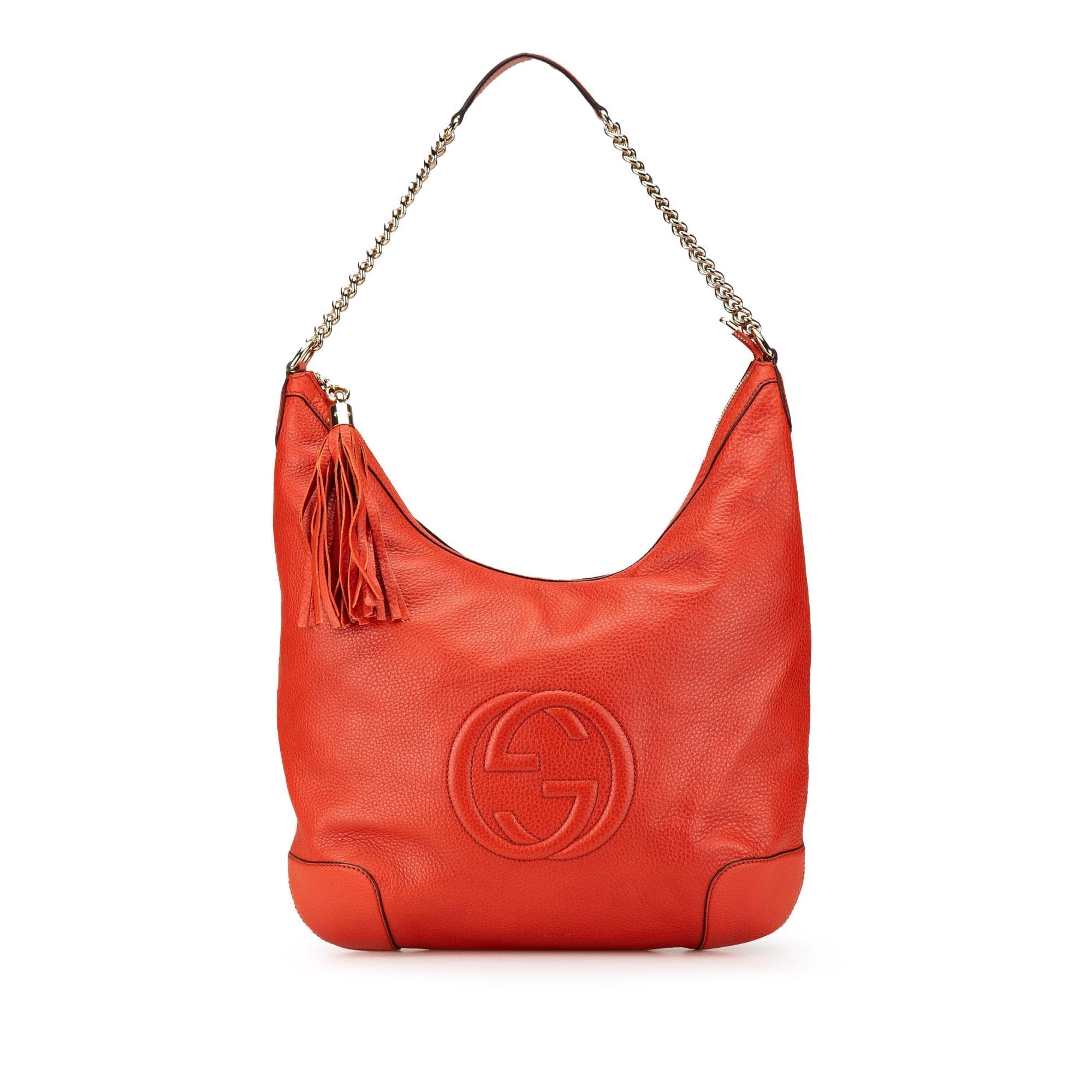 Gucci Medium Leather Soho Shoulder Bag