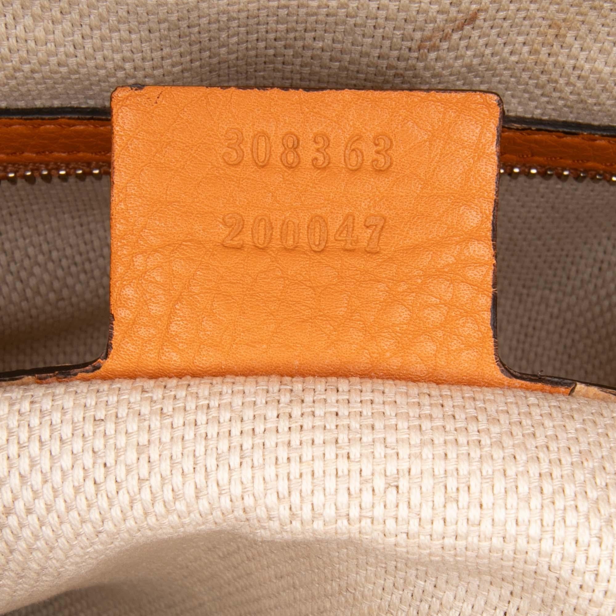 Gucci Medium Leather Soho Working Satchel