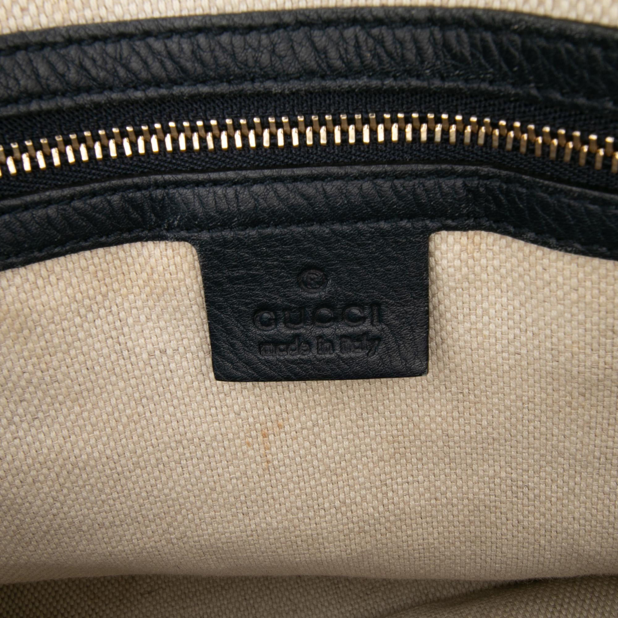 Gucci Medium Leather Soho Working Satchel
