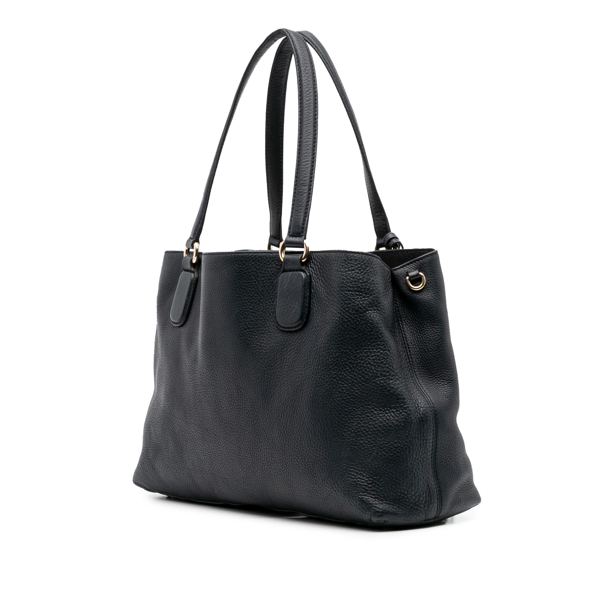 Gucci Medium Leather Soho Working Satchel