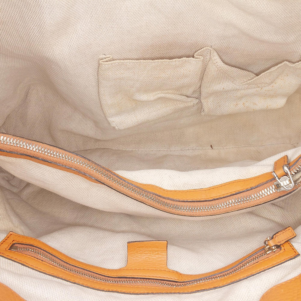 Gucci Medium Leather Soho Working Satchel