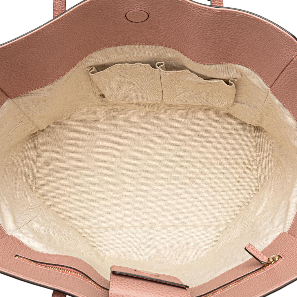 Gucci Medium Leather Swing Tote