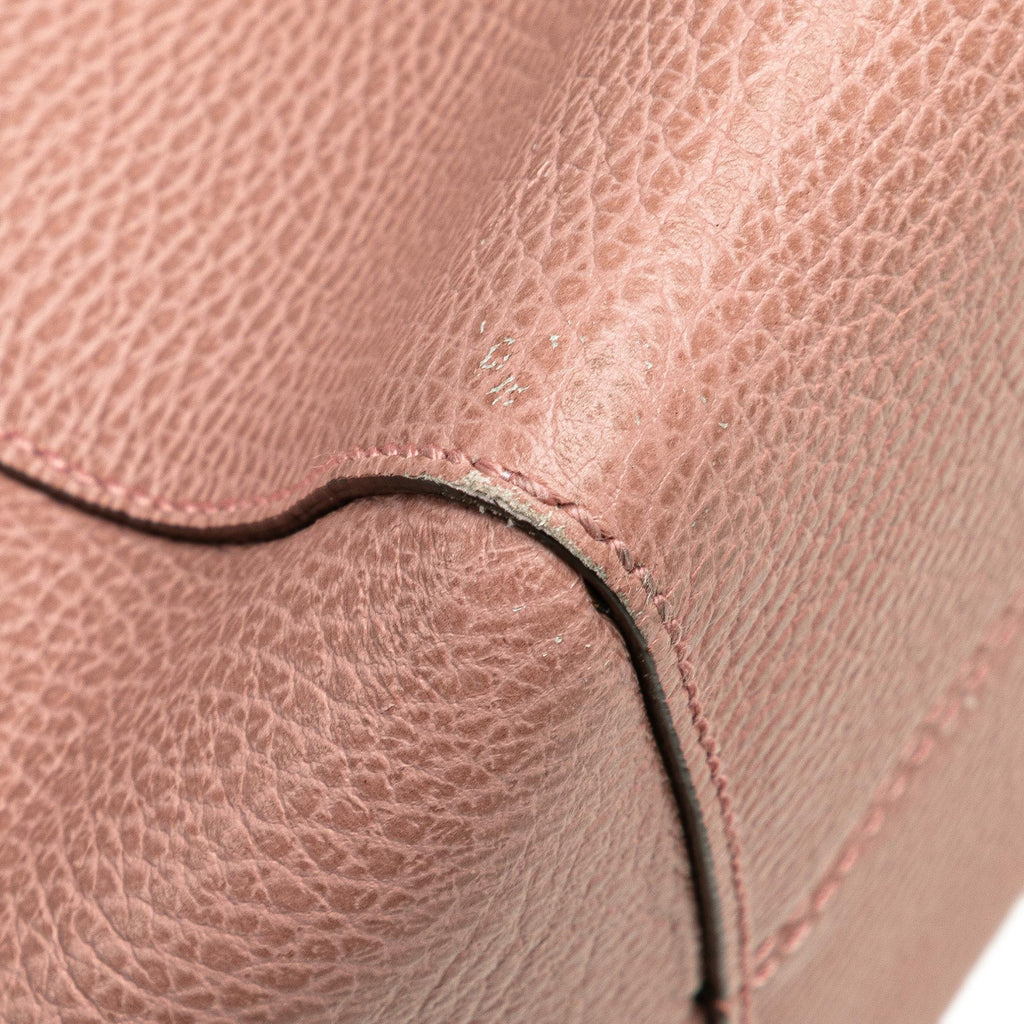 Gucci Medium Leather Swing Tote