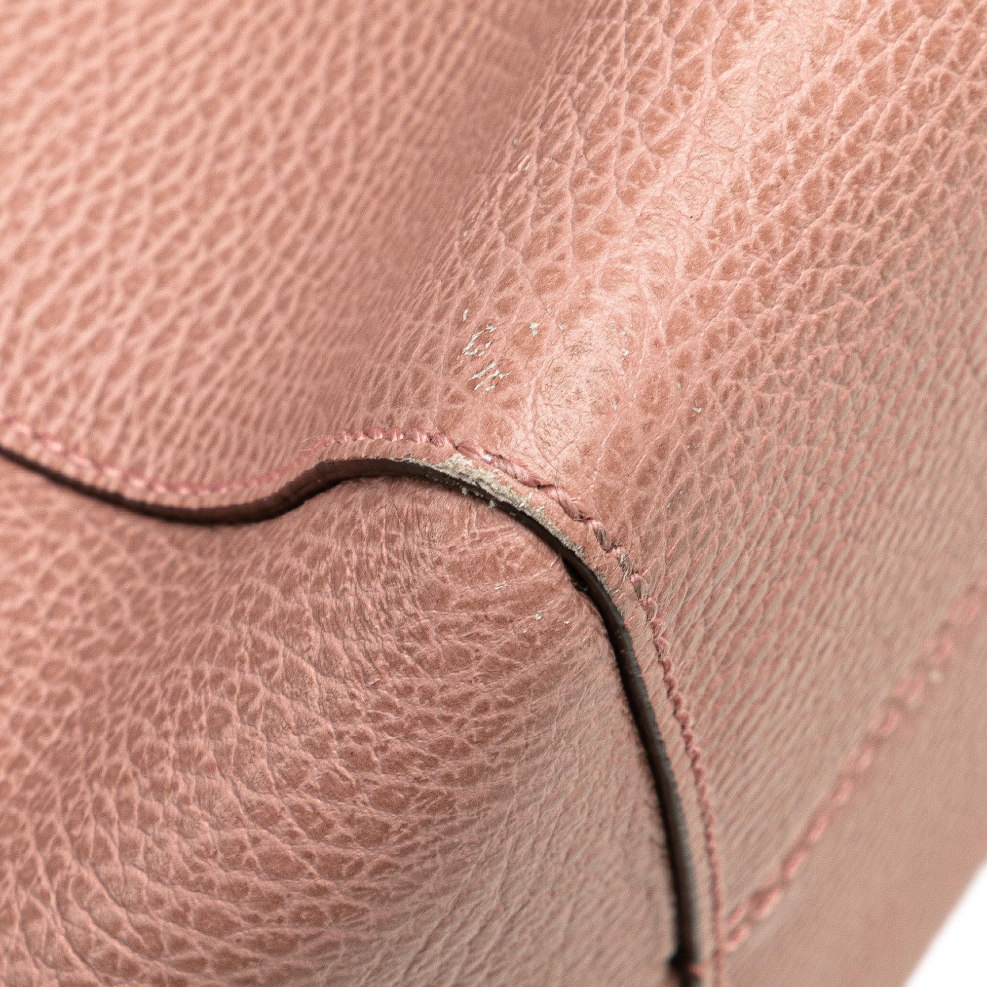 Gucci Medium Leather Swing Tote
