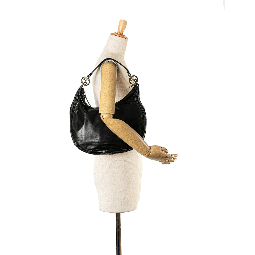 Gucci Medium Leather Twins Hobo