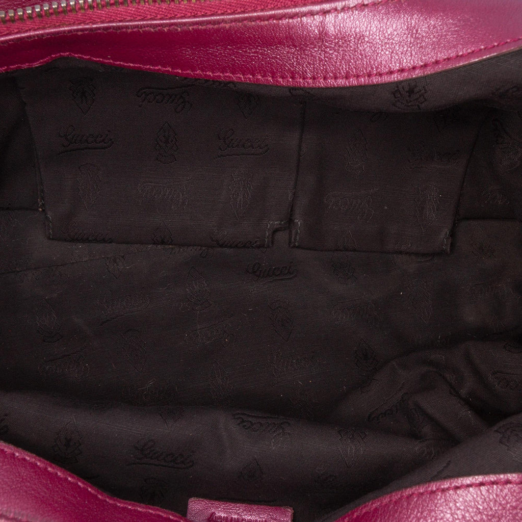 Gucci Medium Metallic Leather Galaxy Chain Shoulder Bag