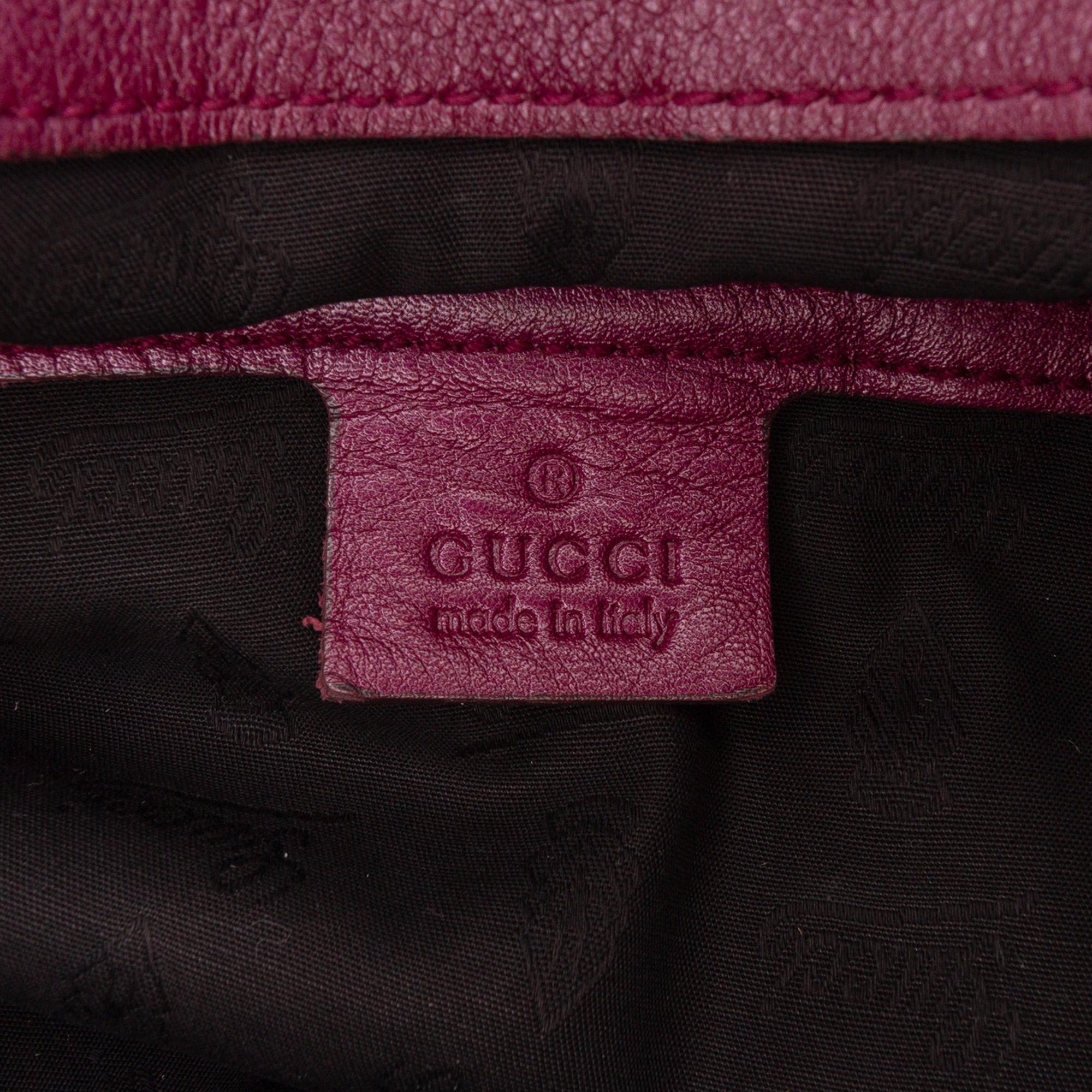 Gucci Medium Metallic Leather Galaxy Chain Shoulder Bag