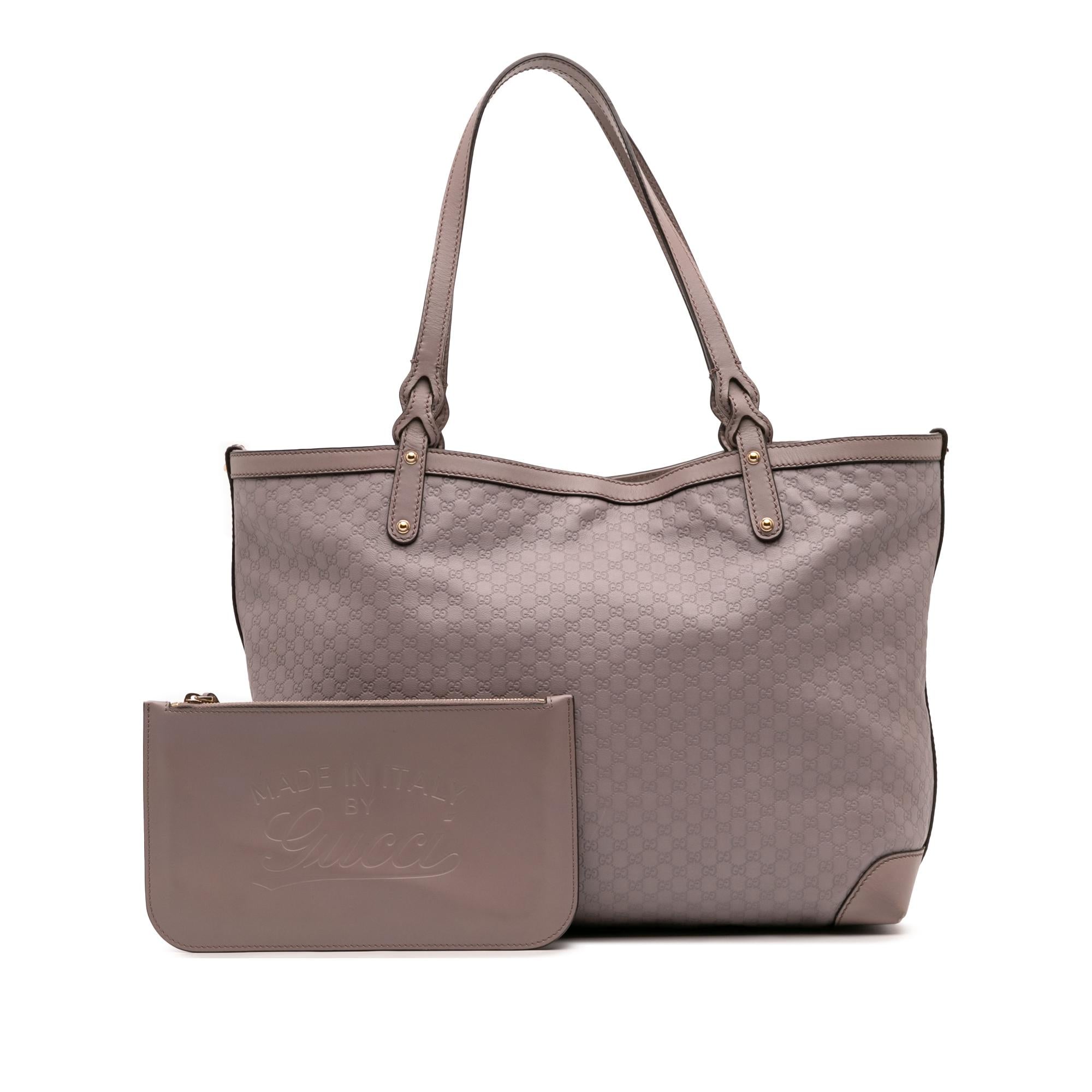 Gucci Medium Microguccissima Craft Tote
