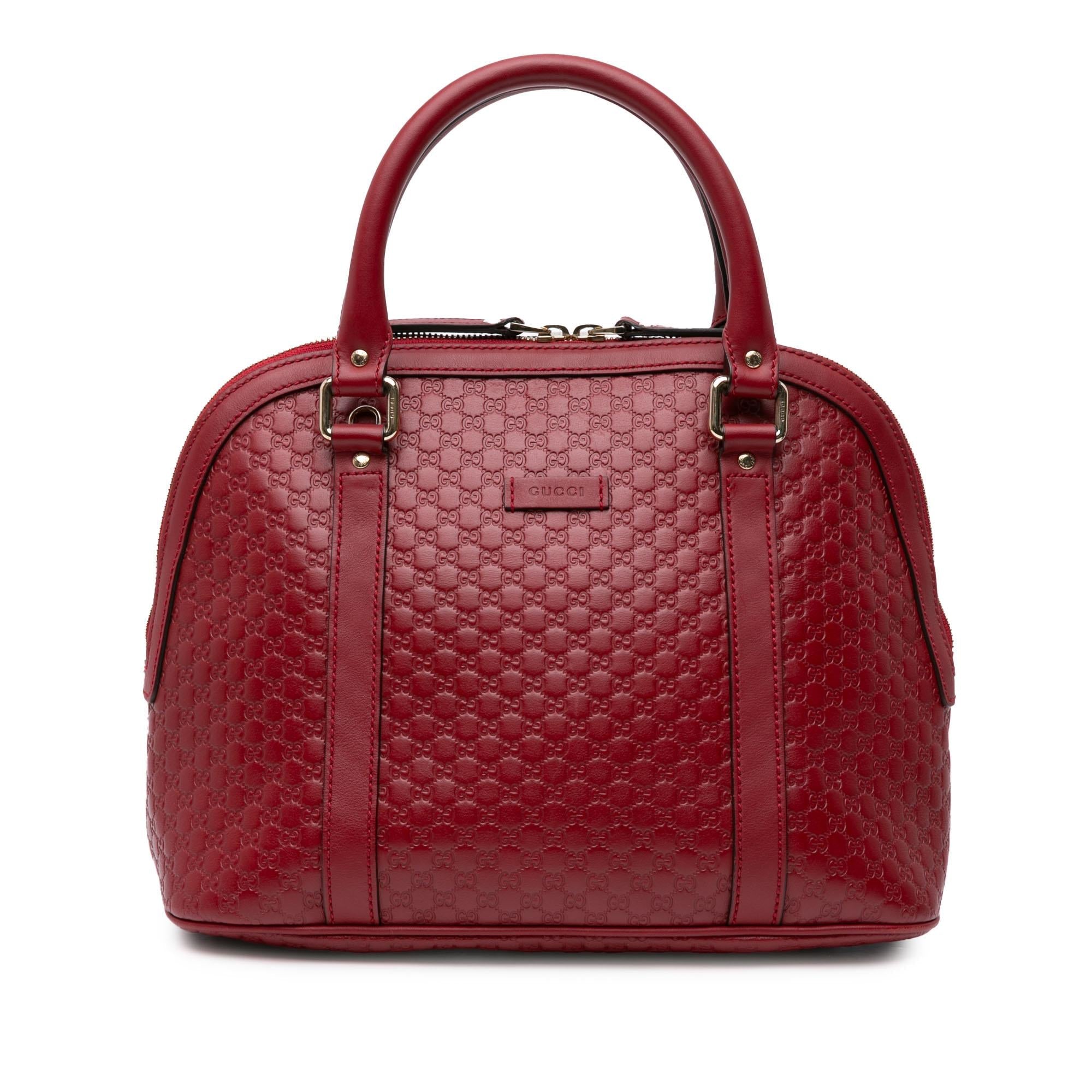 Gucci Medium Microguccissima Dome Satchel