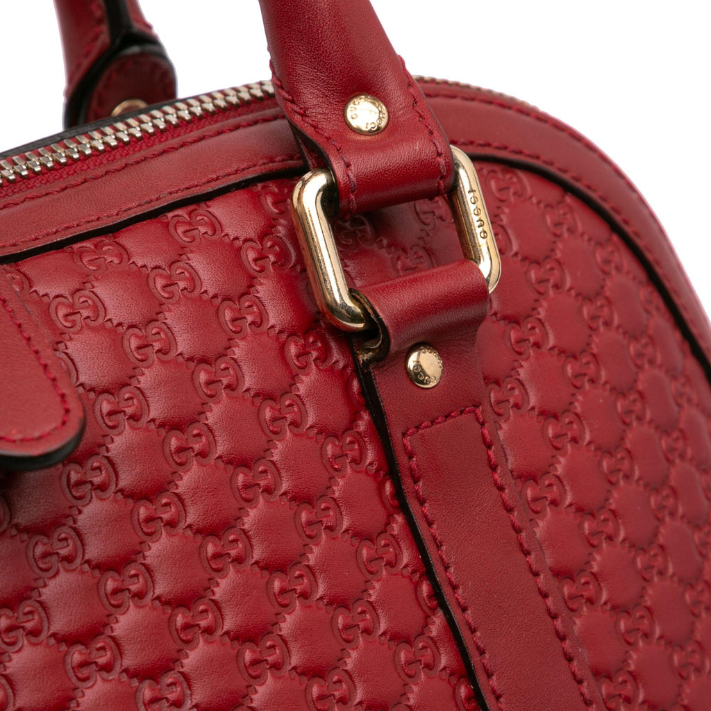 Gucci Medium Microguccissima Dome Satchel