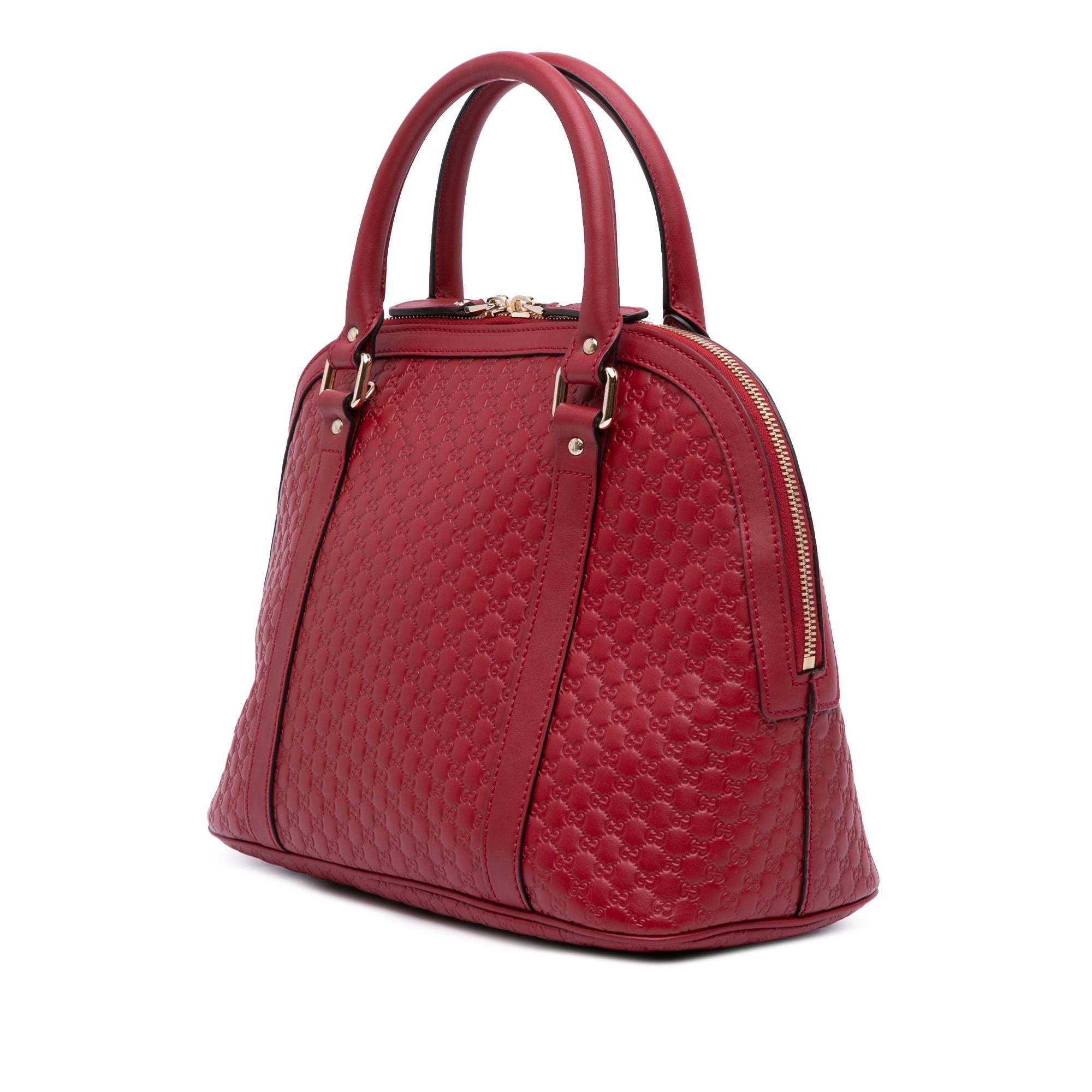 Gucci Medium Microguccissima Dome Satchel