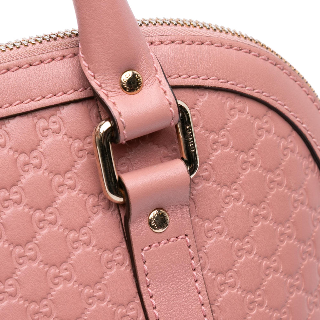 Gucci Medium Microguccissima Dome Satchel